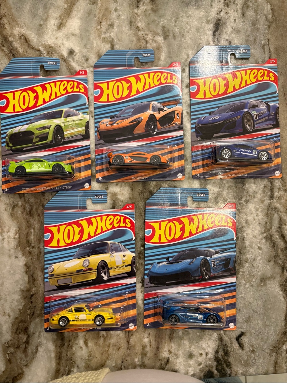 Hot Wheels 2022 Exotic Car Set